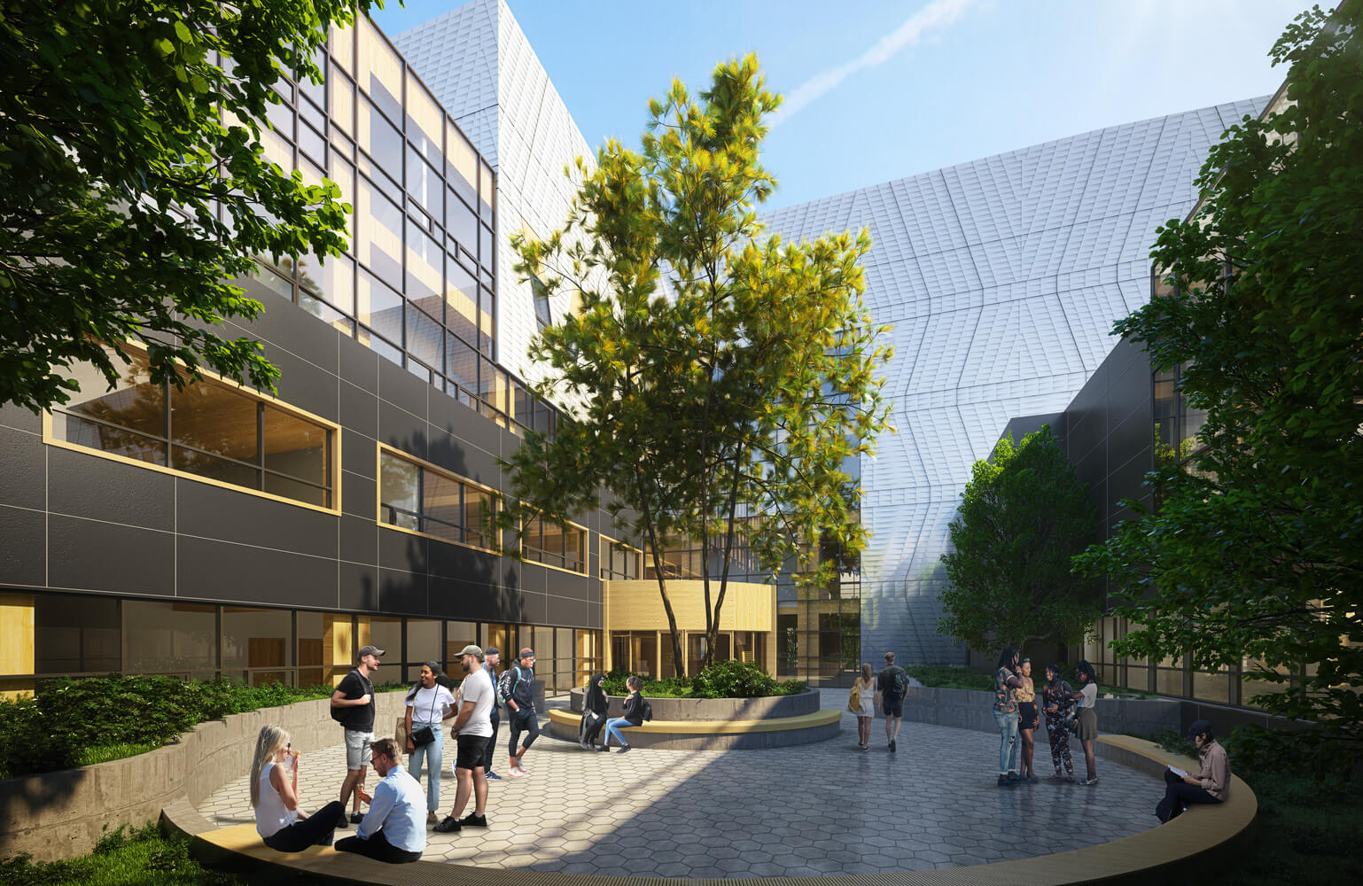 centennial-college-progress-campus-a-block-courtyard