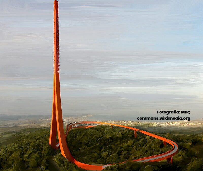 Çanakkale Antenna Tower – nowoczesna wieża w sercu Turcji