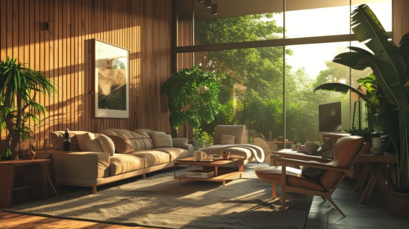 Biophilic design – co to jest? Architektura i wnętrza w zgodzie z naturą
