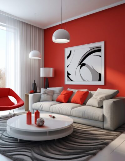 salon inspiracje kolory