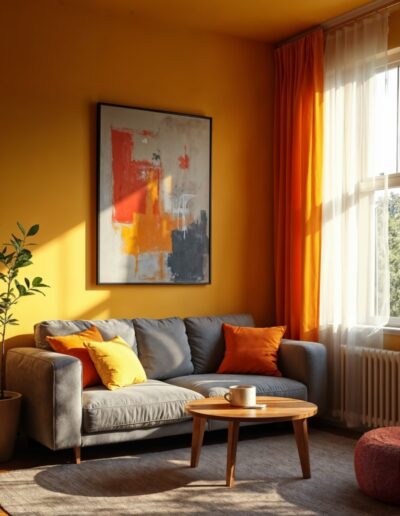salon inspiracje kolory