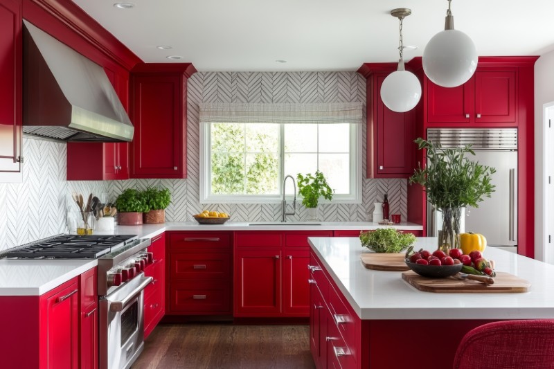 Czerwona kuchnia 
