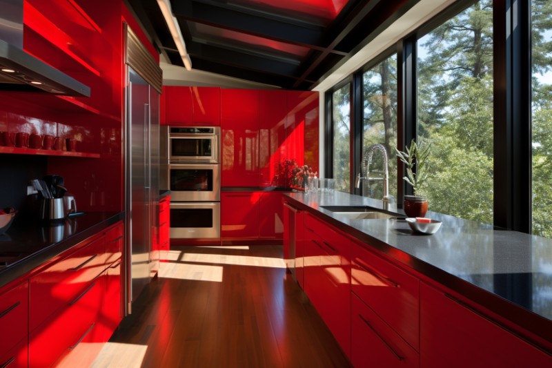 Czerwona kuchnia 