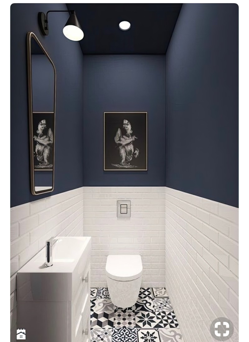 Jak urządzić małe WC w bloku