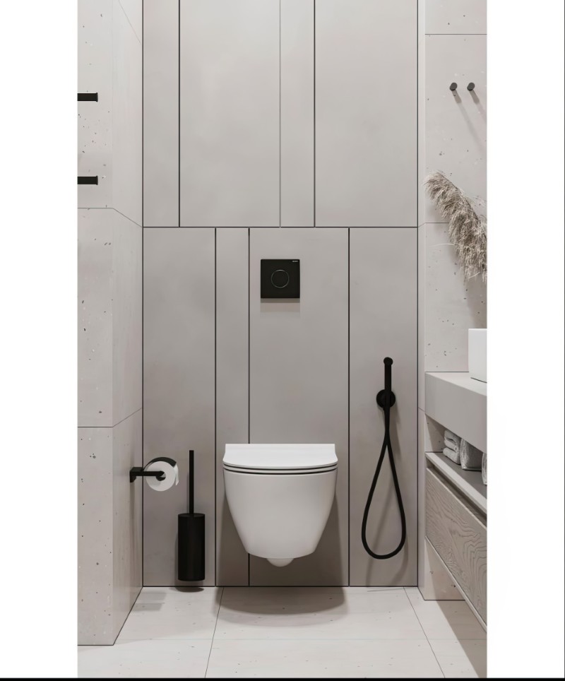 Jak urządzić małe WC w bloku
