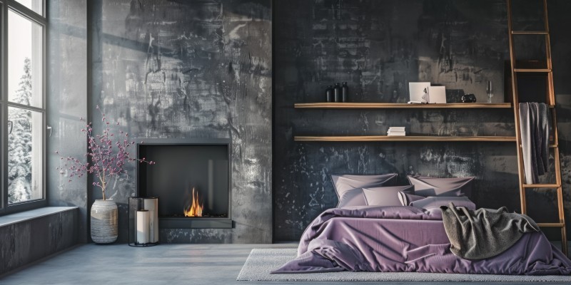 Sypialnia loft inspiracje