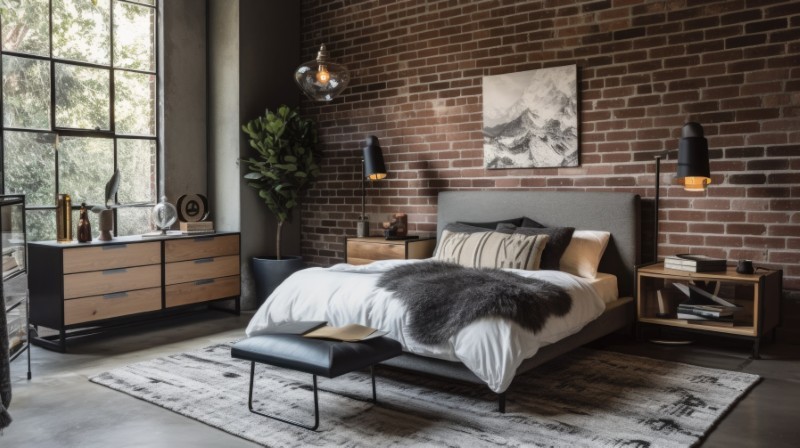 Sypialnia loft – inspiracje