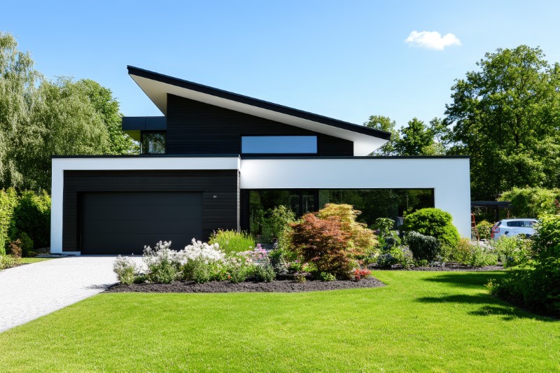 Projekt domu do 100 metrów z garażem