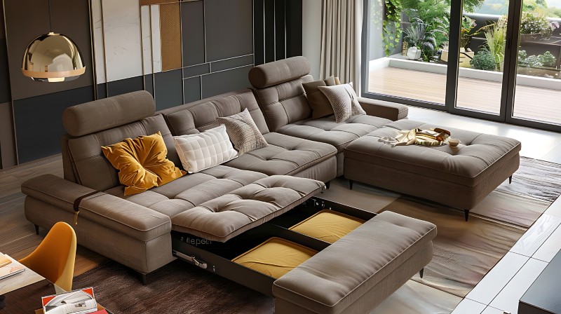 Sofa z funkcją spania